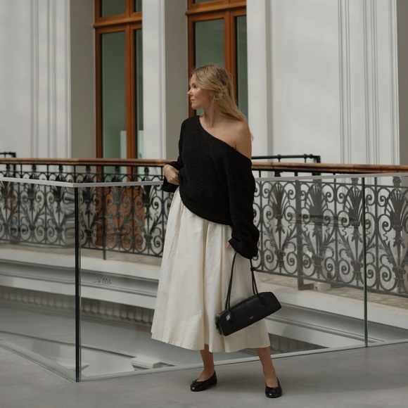 ZARA LEATHER BALLET FLATS - Picture 8 of 10